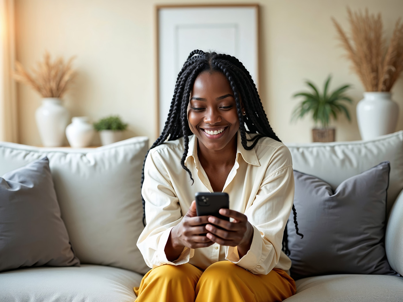 a-cheerful-young-woman-with-long-braided-hair
