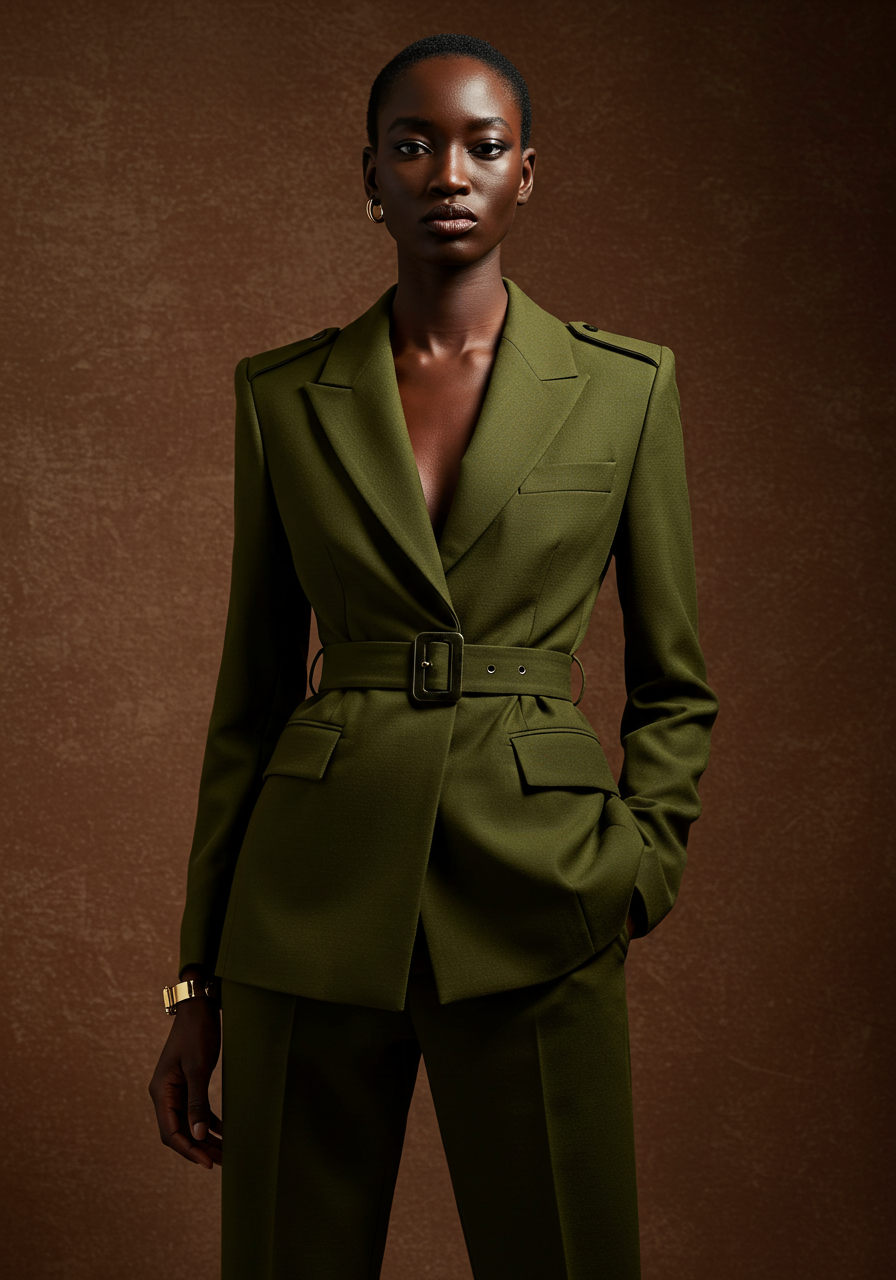 african-model-wearing-a-tailored-military-green-power-suit